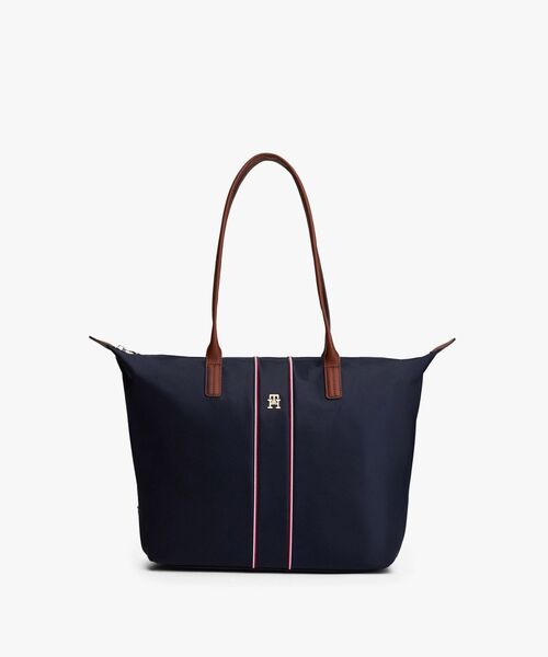 【新品未使用品】トミーヒルフィガー カートバック（ネイビー） トミーヒルフィガー/ボストンバッグ/ダークネイビー×レッド