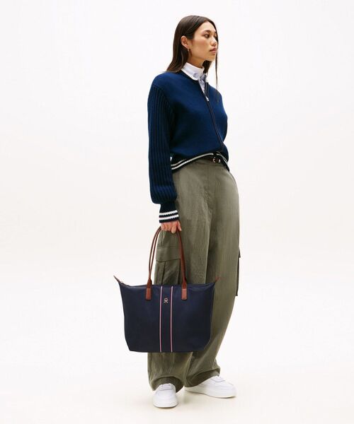 TOMMY HILFIGER（トミーヒルフィガー）の「ポペットミニトートバッグ（トートバッグ・レディース・ブルー・FREE）」の5枚目の写真