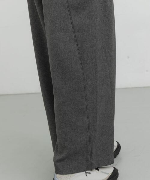 EKAL（エカル）の「タックカーブラインパンツ（その他パンツ・レディース・ブラック/グレー/キャメル・ONE）」の14枚目の写真