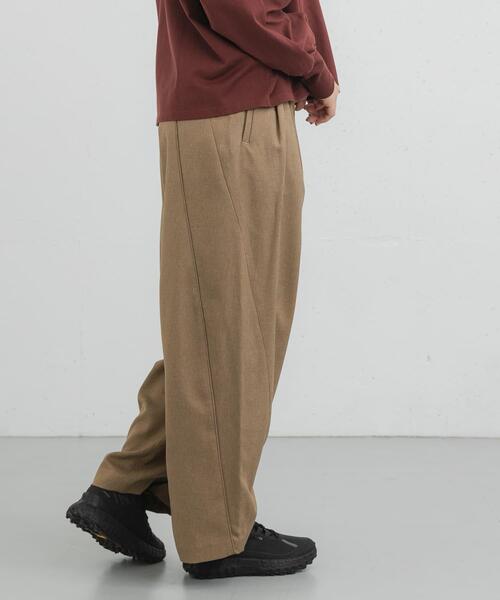 EKAL(エカル)の「タックカーブラインパンツ(その他パンツ・レディース・ブラック/グレー/キャメル・ONE)」の16枚目の写真