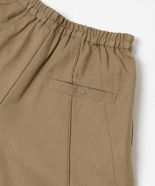 EKAL(エカル)の「タックカーブラインパンツ(その他パンツ・レディース・ブラック/グレー/キャメル・ONE)」の10枚目の写真