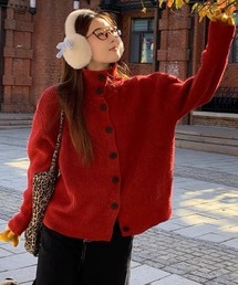 美品 CABaNノースリーブニットカーディガン ﾉｰｽﾘｰﾌﾞﾆｯﾄ+ﾆｯﾄｶｰﾃﾞｨｶﾞﾝｾｯﾄ（アンサンブル）｜CADBURY（キャドバリー