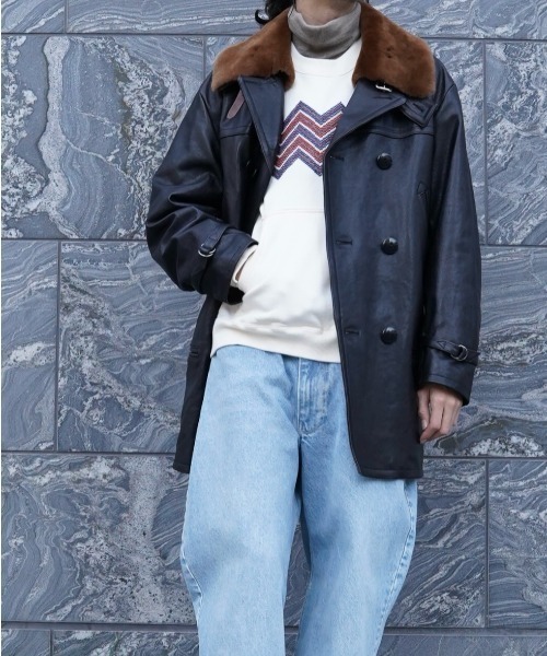 MATSUFUJI(マツフジ)の「【MATSUFUJI】 Beads Embroidery Sweat Shirt(スウェット・メンズ・オフホワイト/オリーブ/ブラック・3)」の14枚目の写真