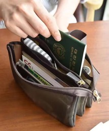 Sowel.（ソエル）の「【 Sowel. / ソエル 】 持ち手付き 横長 メッシュ ポーチ #（ポーチ）」