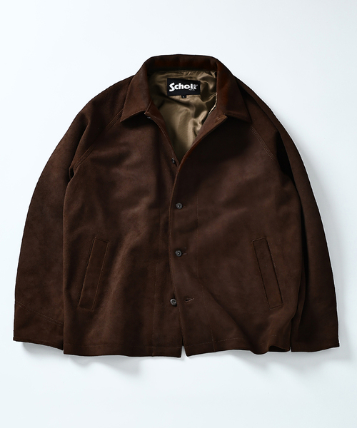 Schott スエードジャケット Schott N.Y.C コート ジャケット 「別注」「Schott」スエード