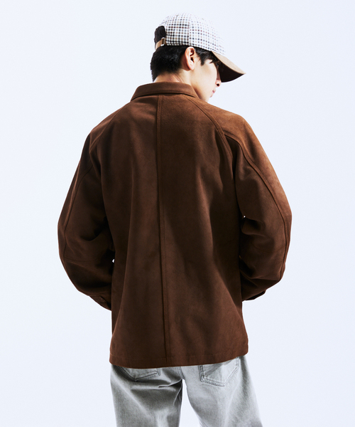 セール】Schott / ショット 別注 スエード カバーオール（ライダース