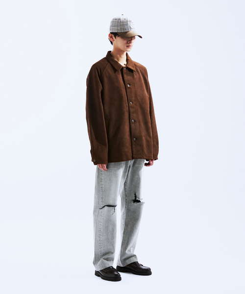 セール】Schott / ショット 別注 スエード カバーオール（ライダース