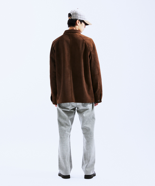 セール】Schott / ショット 別注 スエード カバーオール（ライダース