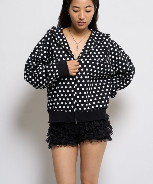 WHO'S WHO gallery（フーズフーギャラリー）の「スラッシュポケットスウェットパーカー（パーカー・レディース・ブラック/ブラウン系その他/ダークブラウン/グレー/カーキ/ネイビー/ライトグレー/チャコールグレー/ブラック系その他2/ブルー系その他・SMALL/X-SMALL/MEDIUM）」の16枚目の写真