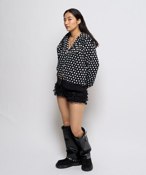 WHO'S WHO gallery（フーズフーギャラリー）の「スラッシュポケットスウェットパーカー（パーカー・レディース・ブラック/ブラウン系その他/ダークブラウン/グレー/カーキ/ネイビー/ライトグレー/チャコールグレー/ブラック系その他2/ブルー系その他・SMALL/X-SMALL/MEDIUM）」の19枚目の写真