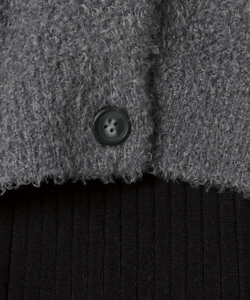 LEPSIM（レプシィム）の「ポケカーディガン＊フレアスカート《2点セット》　587862（スカート・レディース・モカ/ブラック/チャコールグレー・FREE）」の19枚目の写真