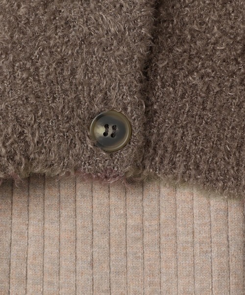 LEPSIM（レプシィム）の「ポケカーディガン＊フレアスカート《2点セット》　587862（スカート・レディース・モカ/ブラック/チャコールグレー・FREE）」の20枚目の写真