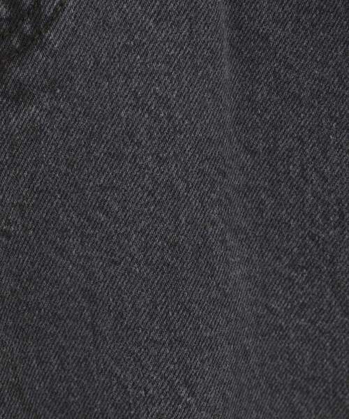 CONVERSE TOKYO（コンバーストウキョウ）の「【KURO】WIDE DENIM PANTS / GREY（デニムパンツ・レディース・チャコールグレー・SMALL/LARGE/MEDIUM）」の7枚目の写真