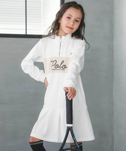 POLO BCS heather スペシャルコラボ　配色ニットワンピース POLO BCS heather スペシャルコラボ 配色ニットワンピース