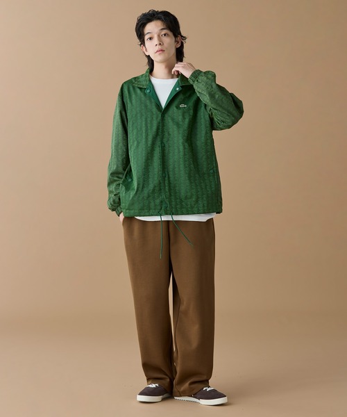 セール】撥水 リバーシブルコーチジャケット 無地×総柄（ブルゾン