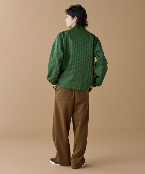 撥水 リバーシブルコーチジャケット 無地×総柄（ブルゾン）｜LACOSTE