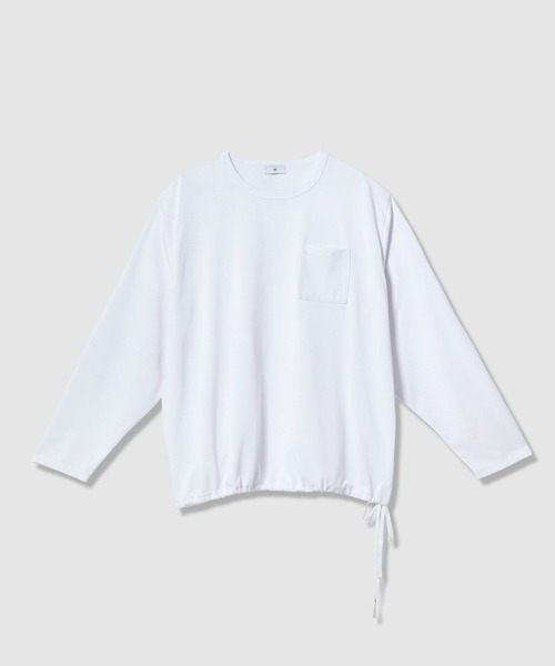 BAYFLOW（ベイフロー）の「【EF(エフ)】ブラウジングロングスリーブTEE（MEN）（Tシャツ/カットソー・メンズ・ホワイト/ブラウン/ブラック・MEDIUM/LARGE）」の2枚目の写真