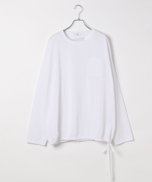 BAYFLOW（ベイフロー）の「【EF(エフ)】ブラウジングロングスリーブTEE（MEN）（Tシャツ/カットソー・メンズ・ホワイト/ブラウン/ブラック・MEDIUM/LARGE）」の6枚目の写真