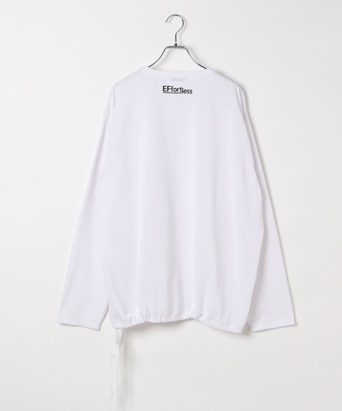 BAYFLOW（ベイフロー）の「【EF(エフ)】ブラウジングロングスリーブTEE（MEN）（Tシャツ/カットソー・メンズ・ホワイト/ブラウン/ブラック・MEDIUM/LARGE）」の10枚目の写真