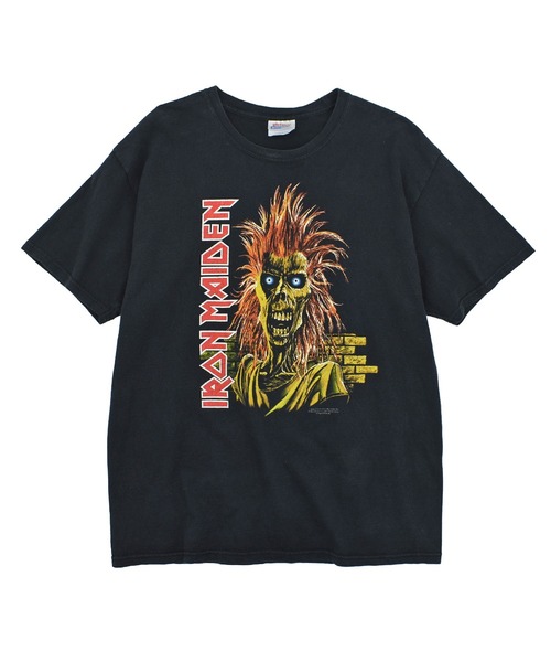 LABORATORY R(ラボラトリーアール)の「【USED】Y2K Hanes “IRON MAIDEN” バンド Tシャツ(Tシャツ/カットソー・メンズ・ブラック・LARGE)」の1枚目の写真