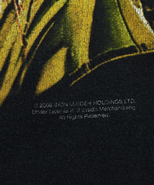 LABORATORY R(ラボラトリーアール)の「【USED】Y2K Hanes “IRON MAIDEN” バンド Tシャツ(Tシャツ/カットソー・メンズ・ブラック・LARGE)」の4枚目の写真