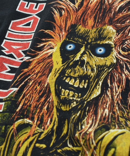 LABORATORY R(ラボラトリーアール)の「【USED】Y2K Hanes “IRON MAIDEN” バンド Tシャツ(Tシャツ/カットソー・メンズ・ブラック・LARGE)」の3枚目の写真