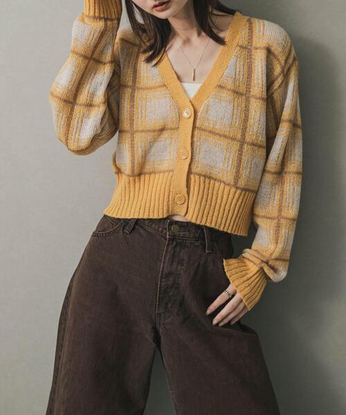 e ヨウジヤマモト Y's カーディガン ボレロ チェック クロップド 希少 e ヨウジヤマモト Y´s カーディガン ボレロ チェック クロップド