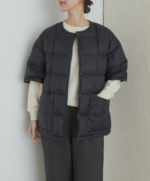 別注』TAION×DOORS ショートスリーブAラインライトダウン（ダウン