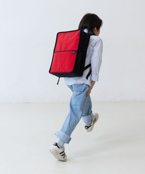 HOWKIDSFUL カラーリュック SCHOOL BAG (RED)
