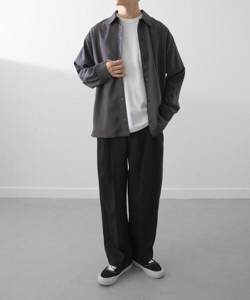 セール】2wayストレッチロングスリーブスナップシャツ（シャツ