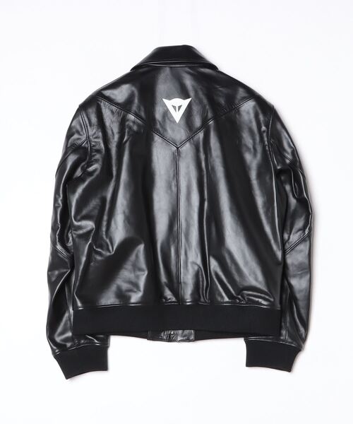 Y-3 NBHD LEATHER BOMBER JACKET（ブルゾン）｜Y-3（ワイスリー）の
