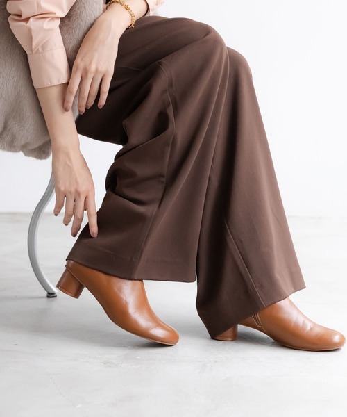 Elura（エルーラ）の「＜Sapofeet（サポフィート）＞ストレッチブーツ（ブーツ・レディース・ブラウン系その他2/ブラック・LARGE/MEDIUM/SMALL）」の2枚目の写真