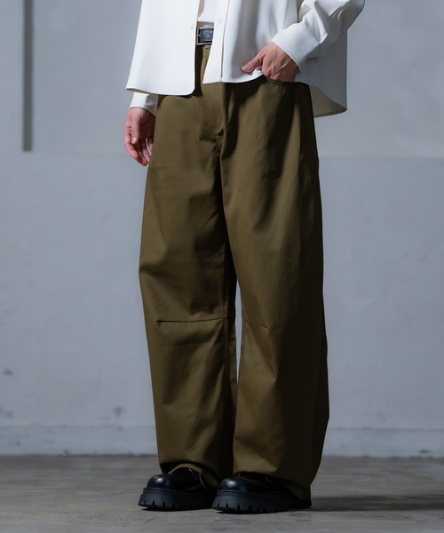 improves（インプローブス）の「チノ カーブパンツ（チノパンツ・メンズ・グレー/ベージュ/ネイビー/チャコール/ホワイト/ブラック/カーキ・LARGE/MEDIUM/X-LARGE）」の6枚目の写真