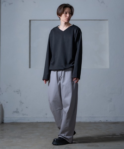 improves（インプローブス）の「チノ カーブパンツ（チノパンツ・メンズ・グレー/ベージュ/ネイビー/チャコール/ホワイト/ブラック/カーキ・LARGE/MEDIUM/X-LARGE）」の21枚目の写真