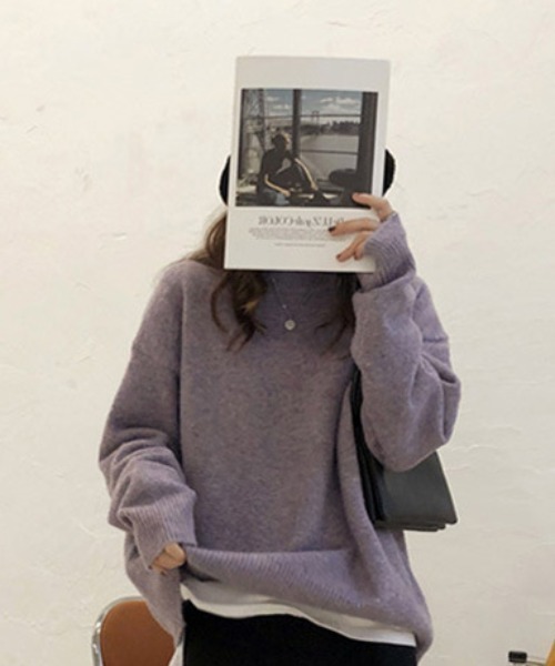 REBALANCE（リバランス）の「ラウンドネックセーター（ニット/セーター・レディース・A/C/D/E/B・FREE）」の19枚目の写真