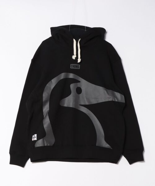 CHUMS（チャムス）の「CHUMS/チャムス パーカー/プルオーバー フロントプリント CH00-1526（パーカー・メンズ・ブラック/ヘザーグレー/マルチ・M/L/XL/2XL）」の4枚目の写真
