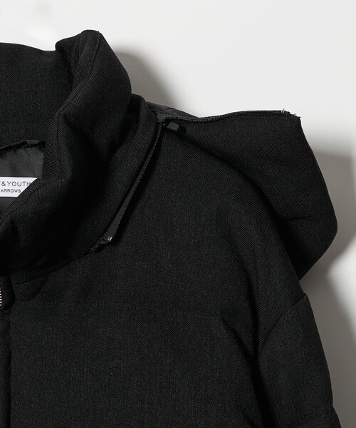 BEAUTY&YOUTH UNITED ARROWS（ビューティーアンドユースユナイテッドアローズ）の「【WEB限定 WARDROBE SMART】LANATEC 2WAY ダウンジャケット（ダウンジャケット/コート・メンズ・ブラック/ダークグレー・S/M/L/XL）」の20枚目の写真