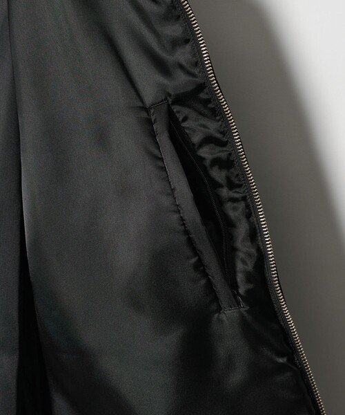 BEAUTY&YOUTH UNITED ARROWS（ビューティーアンドユースユナイテッドアローズ）の「【WEB限定 WARDROBE SMART】LANATEC 2WAY ダウンジャケット（ダウンジャケット/コート・メンズ・ブラック/ダークグレー・S/M/L/XL）」の4枚目の写真