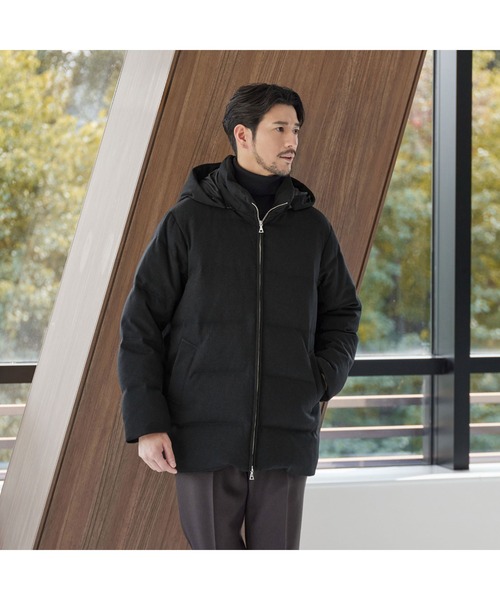WEB限定 WARDROBE SMART】LANATEC 2WAY ダウンジャケット（ダウン