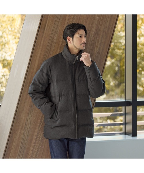 WEB限定 WARDROBE SMART】LANATEC 2WAY ダウンジャケット（ダウン