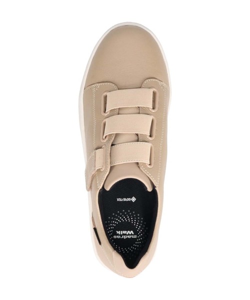madras Walk(マドラスウォーク)の「【GORE-TEX】マドラスウォーク madras Walk より足馴染みの良い革にグレードアップ ベルテッドスニーカー MWL1027(スニーカー・レディース・グレー/ブラック/ホワイト/ベージュ・22.5cm/23cm/23.5cm/24cm/24.5cm)」の9枚目の写真