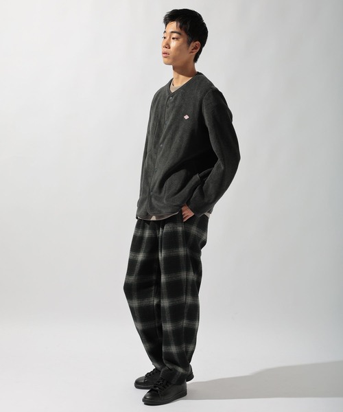 DANTON(ダントン)】FLEECE COLLARLESS JACKET（その他アウター