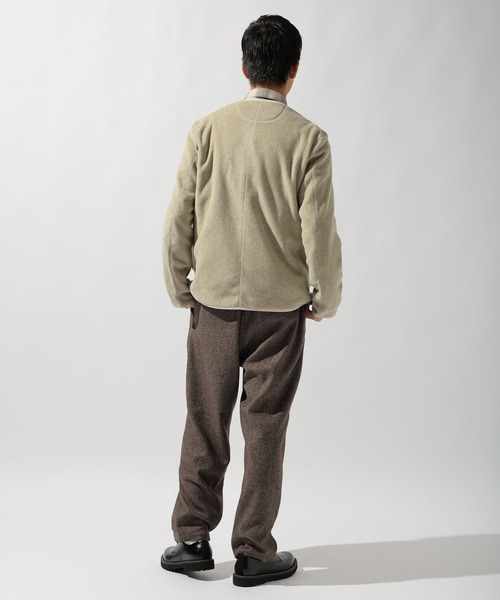 DANTON(ダントン)】FLEECE COLLARLESS JACKET（その他アウター