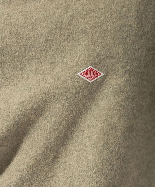 DANTON（ダントン）の「【DANTON(ダントン)】FLEECE COLLARLESS JACKET（その他アウター・メンズ・チャコール/アイボリー・MEDIUM/LARGE）」の19枚目の写真