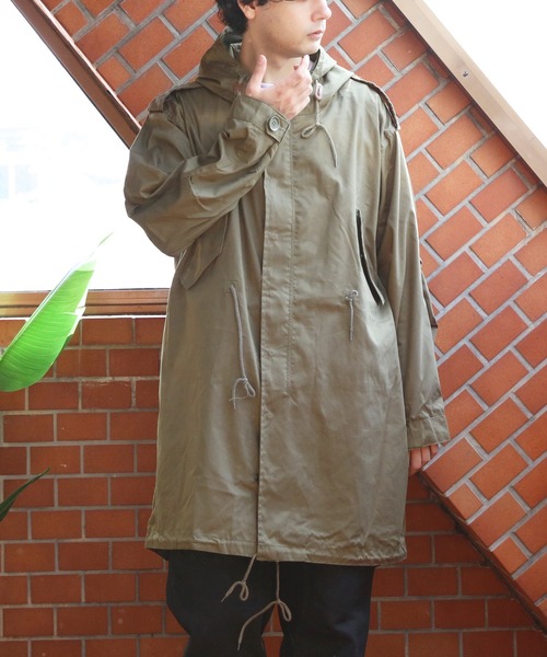 ８(eight)（エイト）の「M51 フィールドパーカー（ミリタリージャケット・メンズ・ブラック/カーキ・XX-SMALL/X-SMALL/SMALL）」の4枚目の写真