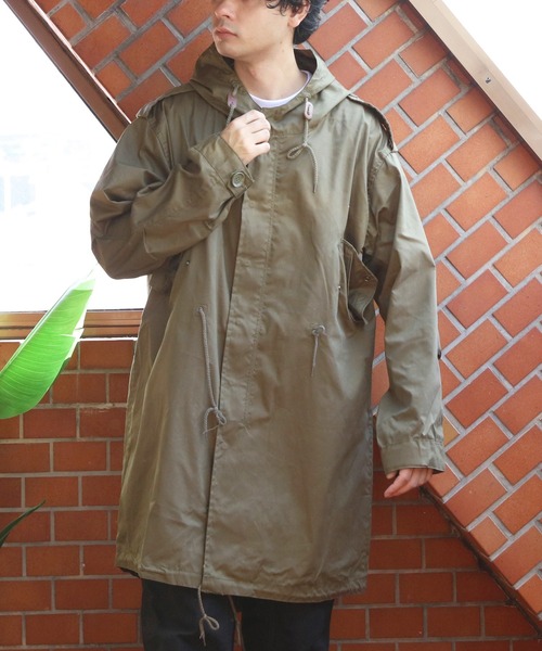 ８(eight)（エイト）の「M51 フィールドパーカー（ミリタリージャケット・メンズ・ブラック/カーキ・XX-SMALL/X-SMALL/SMALL）」の6枚目の写真