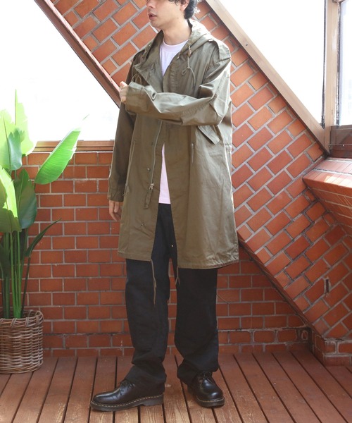 ８(eight)（エイト）の「M51 フィールドパーカー（ミリタリージャケット・メンズ・ブラック/カーキ・XX-SMALL/X-SMALL/SMALL）」の8枚目の写真