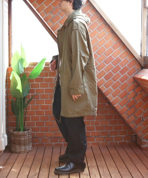 ８(eight)（エイト）の「M51 フィールドパーカー（ミリタリージャケット・メンズ・ブラック/カーキ・XX-SMALL/X-SMALL/SMALL）」の9枚目の写真