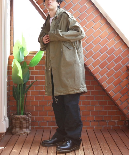 ８(eight)（エイト）の「M51 フィールドパーカー（ミリタリージャケット・メンズ・ブラック/カーキ・XX-SMALL/X-SMALL/SMALL）」の10枚目の写真