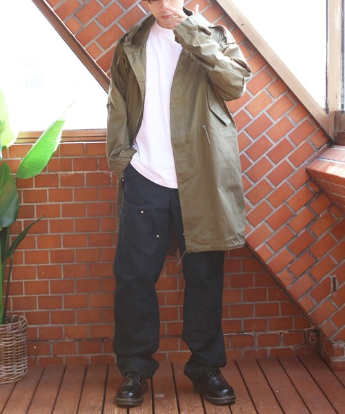 ８(eight)（エイト）の「M51 フィールドパーカー（ミリタリージャケット・メンズ・ブラック/カーキ・XX-SMALL/X-SMALL/SMALL）」の13枚目の写真